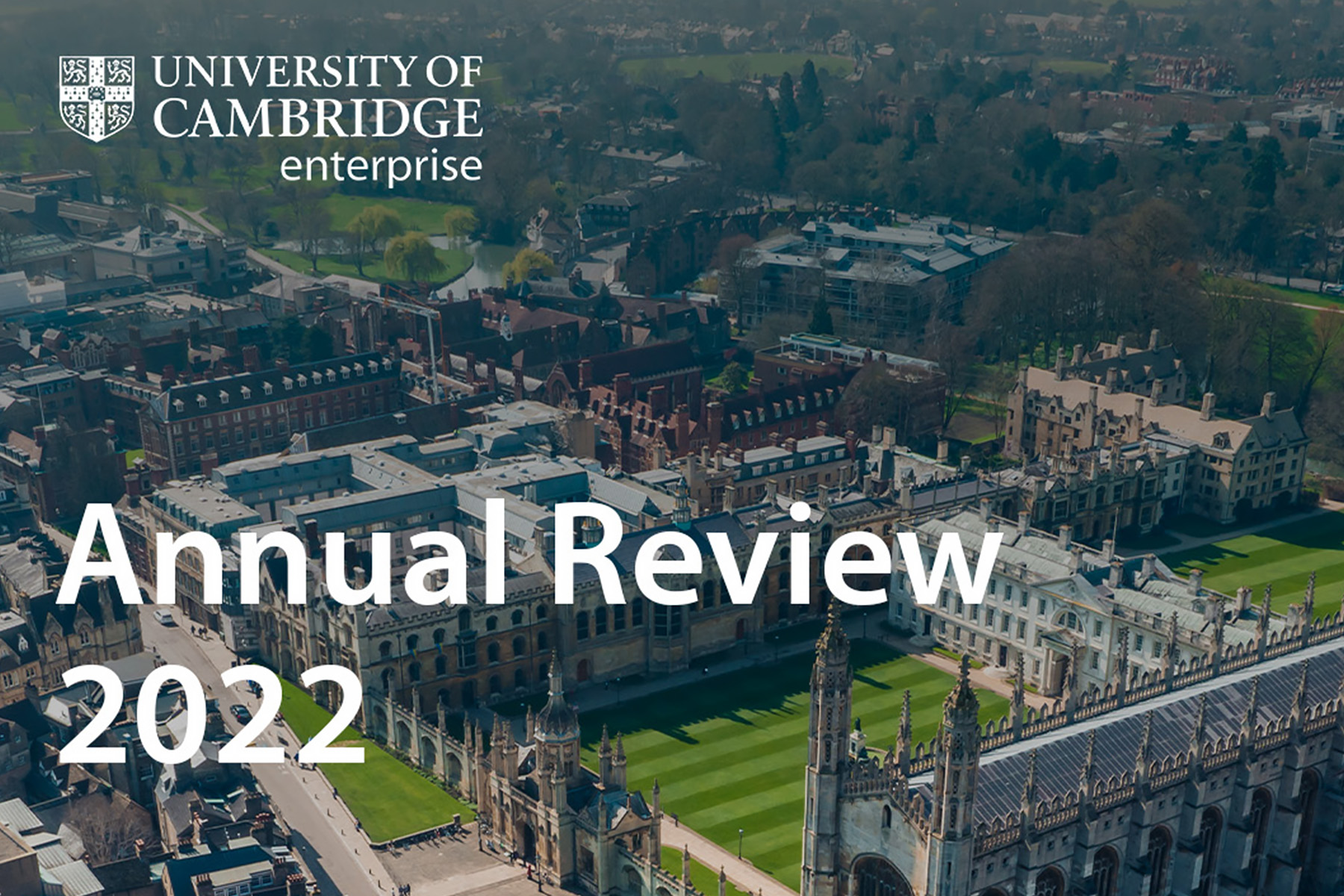 Cambridge Enterprise Annual Review 2022 cover