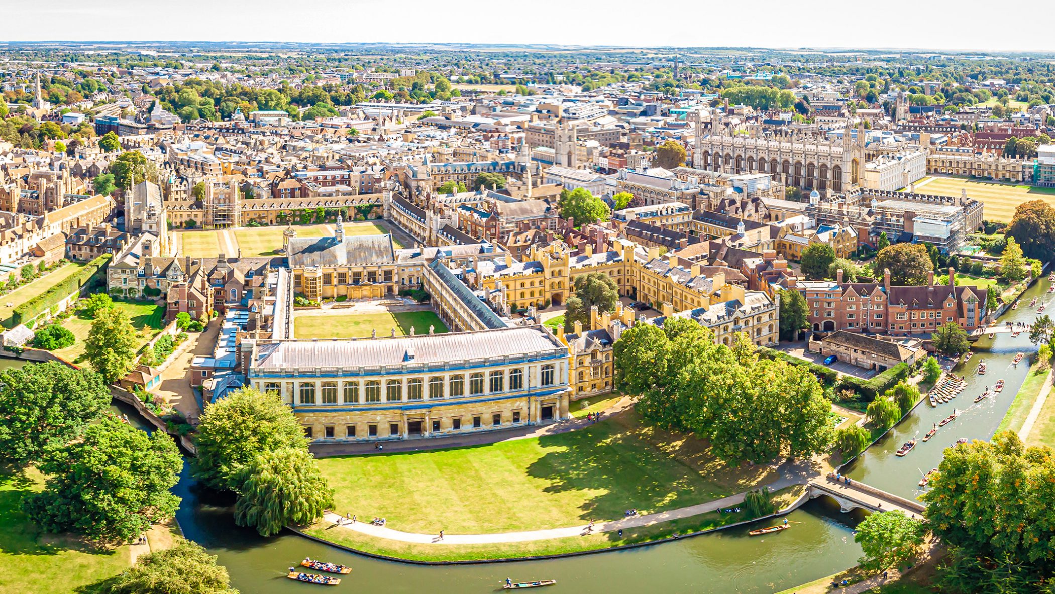 Aerial View Of Cambridge - Global Innovation Index